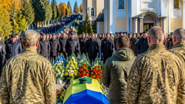 У Вінниці прощаються з воїном 41-ї бригади Романом Неголюком