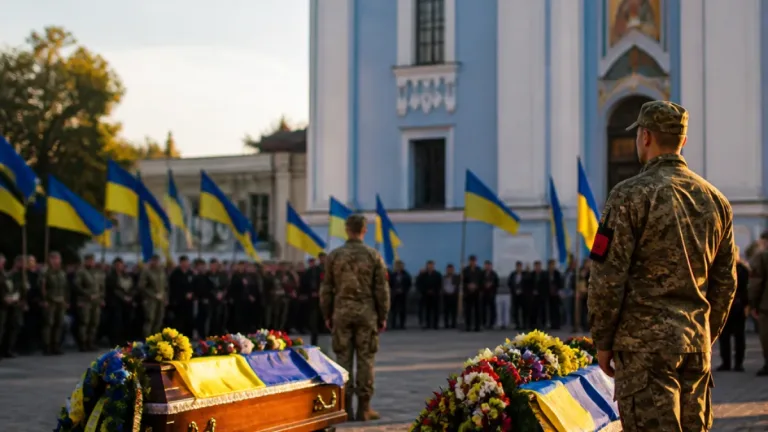 У Вінниці проводжають у останню путь Михайла Брацлавського та Миколу Бондарця