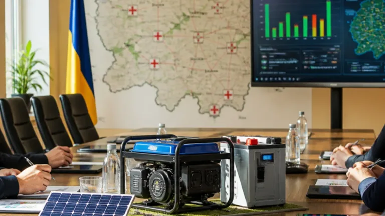 У Вінницькій ОВА оцінили готовність лікарень до осінньо‑зимового сезону та автономність енергопостачання