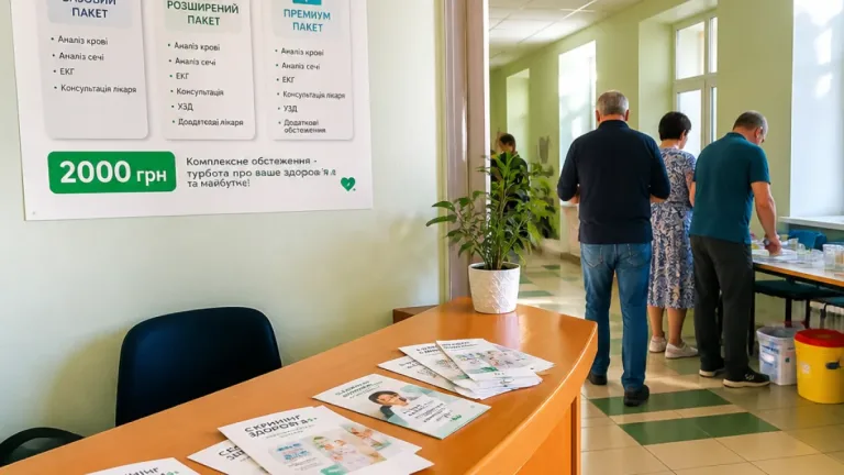 У Жмеринці запрацював державний «Скринінг здоров’я 40+»: як скористатися програмою