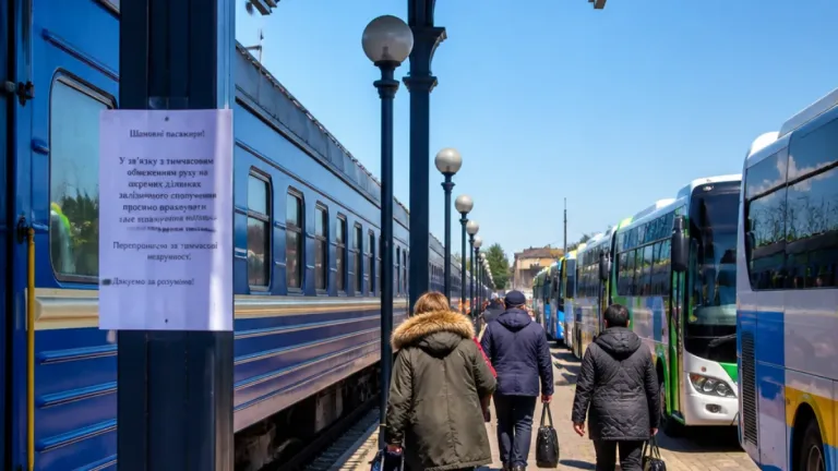У звʼязку з ризиками рух поїздів у Сумській області обмежили: Конотоп — кінцева станція