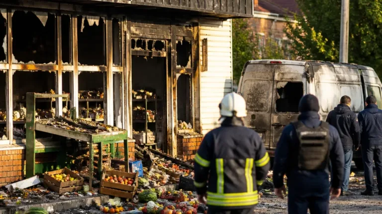 Удар по продуктовому магазину в Звягелі: двоє людей загинули, наслідки уточнюють