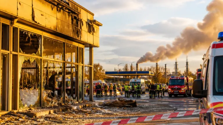 Удари по Звягелю 12 вересня: по магазину — двоє загиблих, атаковані АЗС і підприємство