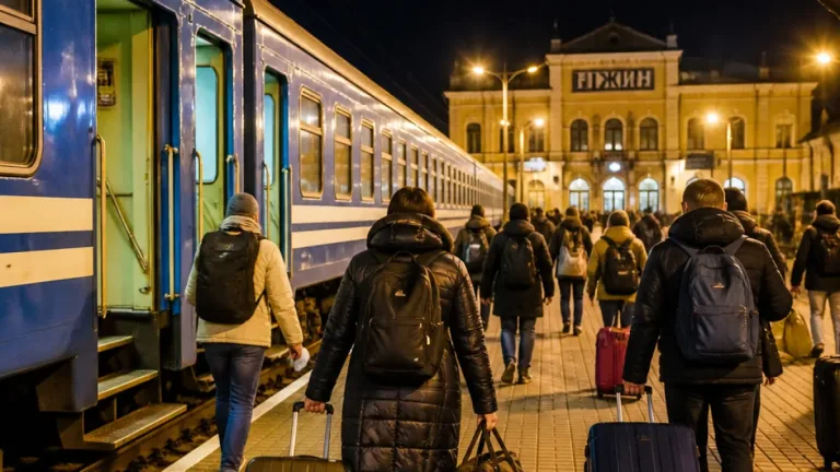 «Укрзалізниця» затримує поїзди, щоб пасажири з Ніжина встигли на пересадки
