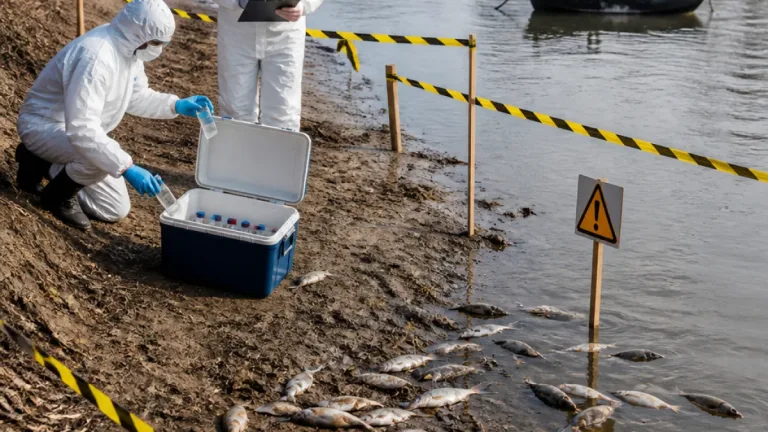 Забруднення водойм у районі Борщагівки: попередження для мешканців Ірпеня