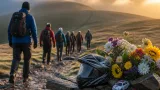 Bridgend father mourned after fatal crash as community climbs Pen-y-Fan in his memory