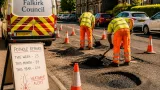 Falkirk council spent £2.2m repairing 9,015 potholes in three years