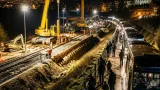 Lewes rail line remains partly closed as overnight repairs and recovery continue