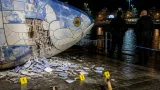 Man charged after alleged £10,000 attack on Belfast’s Big Fish sculpture