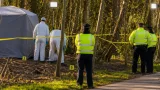Murder inquiry opened after human bones found in Feltham woodland
