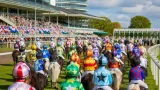 Newbury hosts first pony racing day as almost 100 children compete at racecourse
