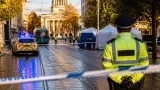 Suspects sought after police officer shot in Nottingham city centre