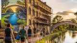 Telford-area mural honours Wappenshall Wharf and Thomas Telford's canal legacy