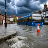 Yellow warning issued as thunderstorms and heavy showers threaten flooding and travel disruption