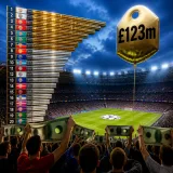 Top-valued football clubs reveal concentration of commercial power among Europe's elite