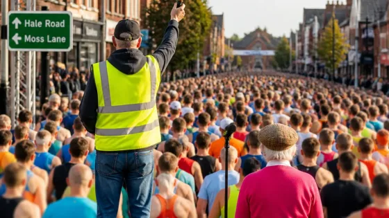 Altrincham 10K to be started by 88-year-old fundraiser as town prepares for biggest race