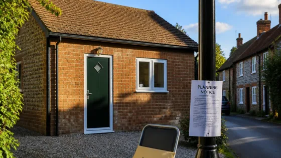Aylesbury-area councillor seeks retrospective approval after garage turned into home