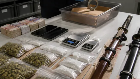 Aylesbury man jailed after undercover sting finds drugs, cash and swords