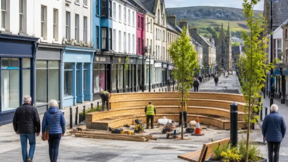 Bangor high street to be 'reinvented' as new task force pledges local funding
