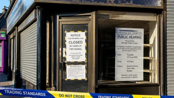 Bangor shop’s bid to sell alcohol faces refusal recommendation after closure order