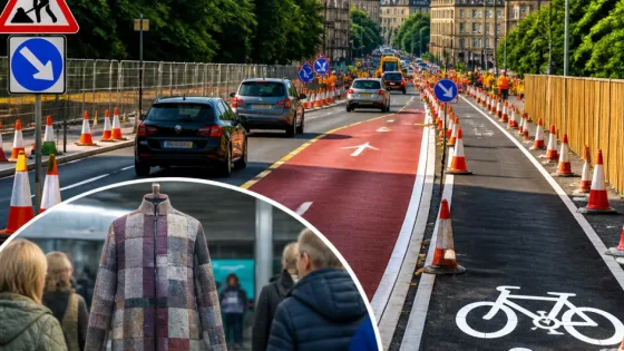 Bath: A4 upgrade confirmed and community welcomes Coat of Hopes visit