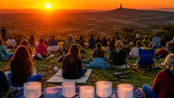 Bath residents invited to an unticketed sunset sound bath near Ramsbottom on 23 August