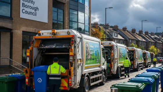Bridgend council to reclaim waste collections with in-house service from July 2027