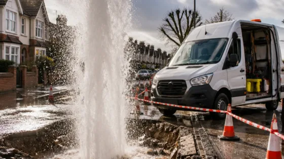 Burst mains leaves thousands in south London and Surrey without water