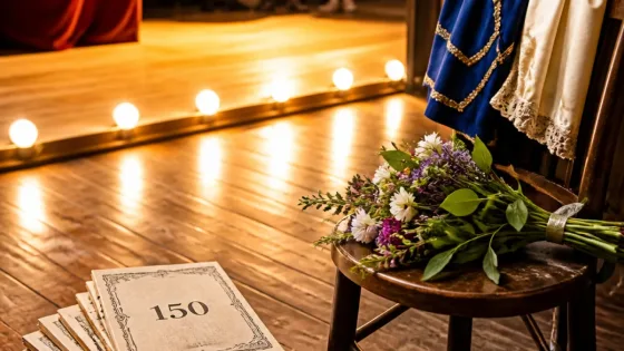 Dunstable amateur company marks 150th show as founders return to the stage