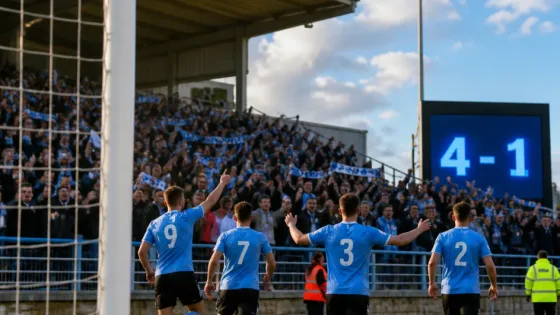 Elgin maintain top spot with commanding 4-1 League Two victory at Borough Briggs