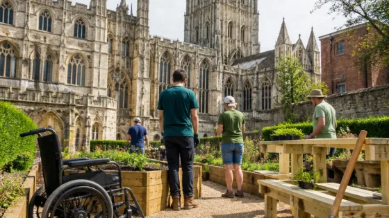 Gloucester cathedral group to build sensory garden after Barnwood Trust boost