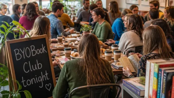 How a New Bedford ‘bring‑your‑own‑book’ club became a model of community