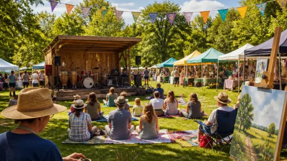 Kettering’s Art on the Commons draws music, makers and family crowds