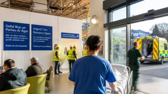 Major emergency-department upgrade at St Mary's hospital begins amid rising demand
