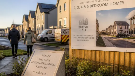 Musselburgh development Burgh Gate wins construction quality award