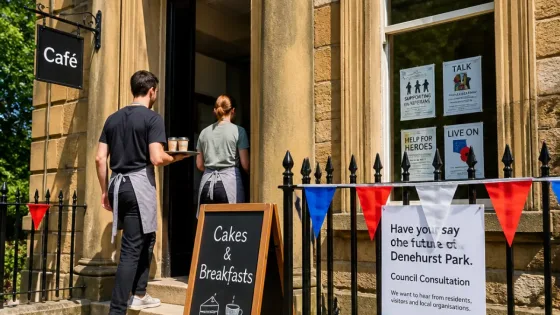 Rochdale veterans to run café in restored Denehurst House
