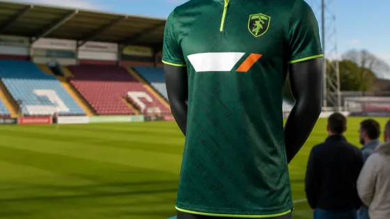 Scunthorpe United unveil third kit with controversial quarter-zip collar
