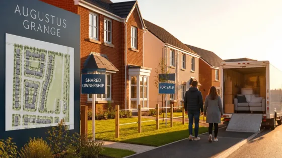 Shared ownership homes arrive at Augustus Grange in Haverfordwest to ease first‑time buying