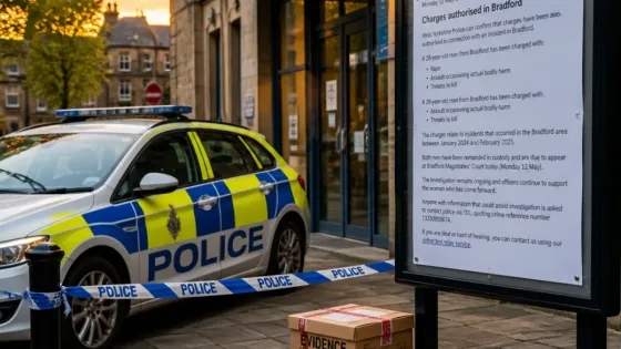 Six people charged in Bradford in probe into non-recent child sexual offences