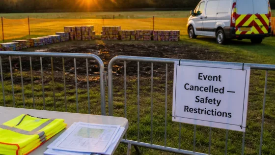 Truro cancels Bonfire Night for second year as safety rules and costs prove prohibitive