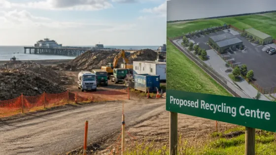 Weston-super-Mare recycling centre plan to cost more than Birnbeck Pier restoration