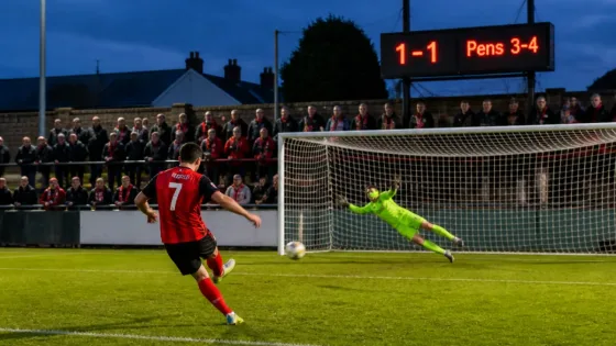Winchester exit FA Trophy again as Didcot win on penalties