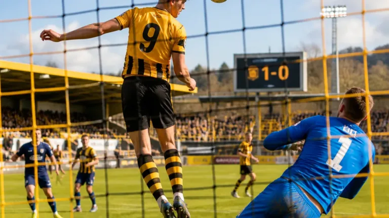 Alloa loanee Kyle Glasgow nets first senior league goal as Wasps take early lead