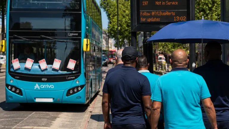 Arriva bus drivers to strike across London amid heatwave, disrupting 42 routes