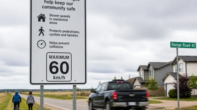 Barrhead council moves to clarify speed limit changes with pedestrian and cyclist signs
