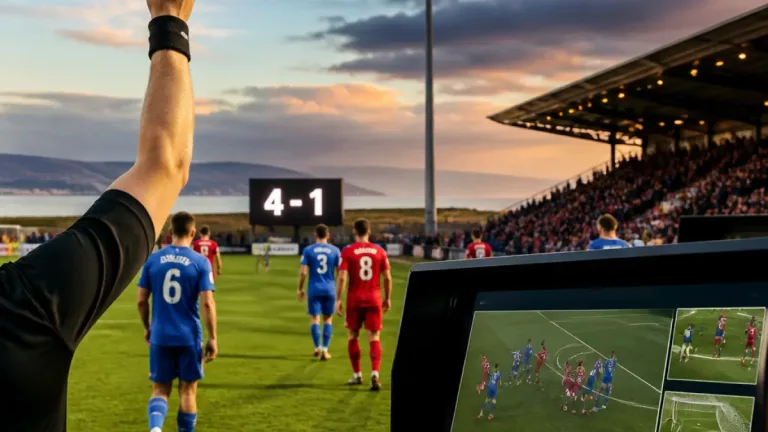 Barry extend run as Llandudno beaten 4-1 in match marked by VAR and late red card