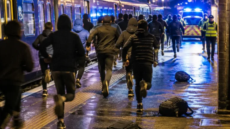 Blackburn railway station chaos as gang chase youngsters amid alleged 'postcode wars'