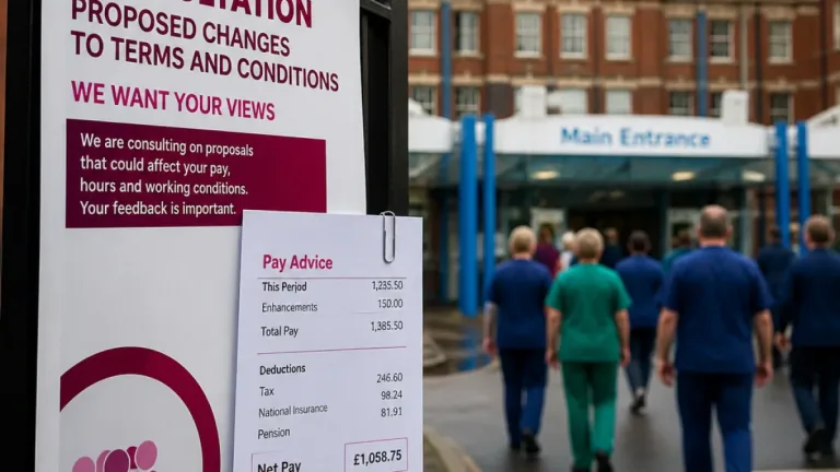 Blackpool hospital faces staff demotions and pay cuts in cost-saving plan