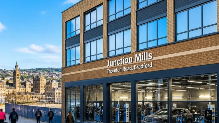 Bradford college opens £19.3m Junction Mills for motor vehicle and engineering training