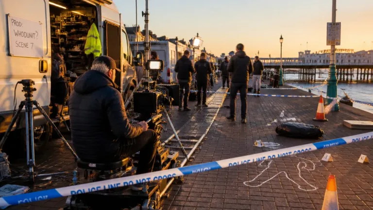 Brighton featured as cast and crew film new comedy Zak The Ripper nearby